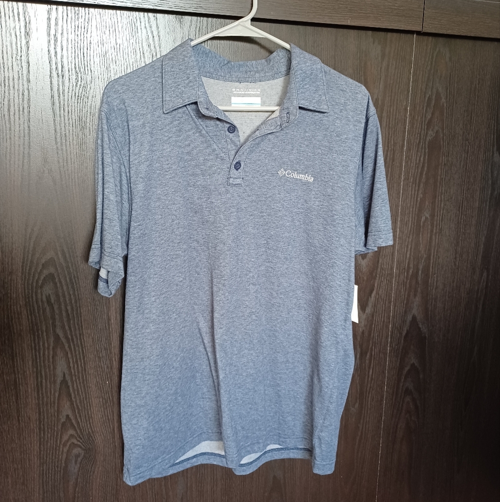 Men's Columbia Polo - Omni-Wick, Size Medium